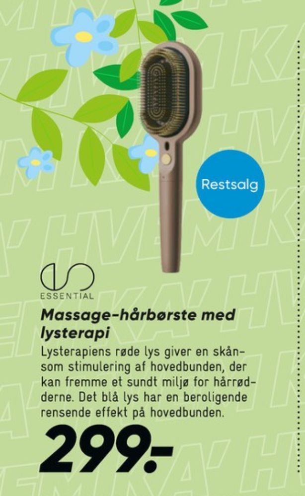 Essential, Massagehårbørste