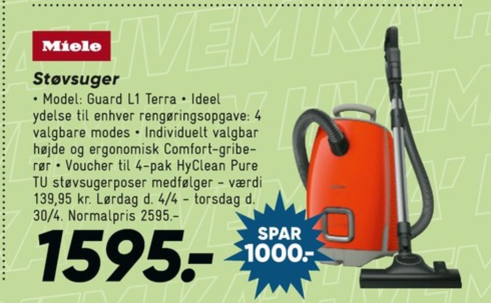Miele, Støvsuger