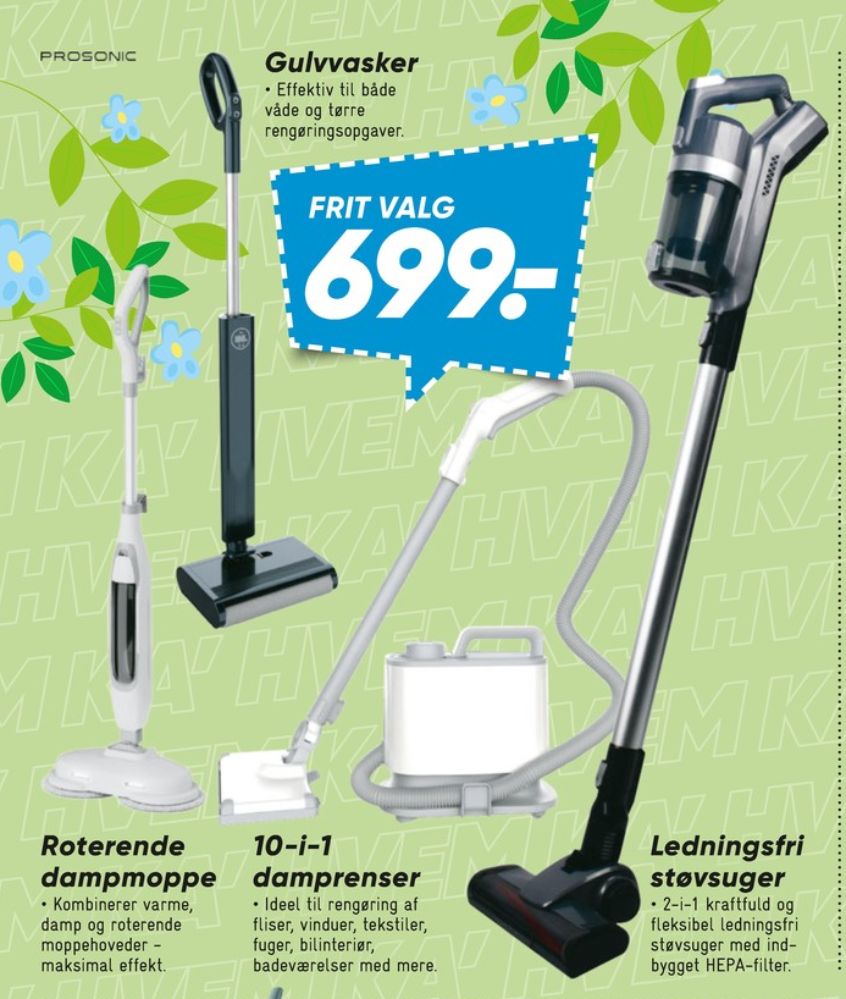 Prosonic, Støvsuger