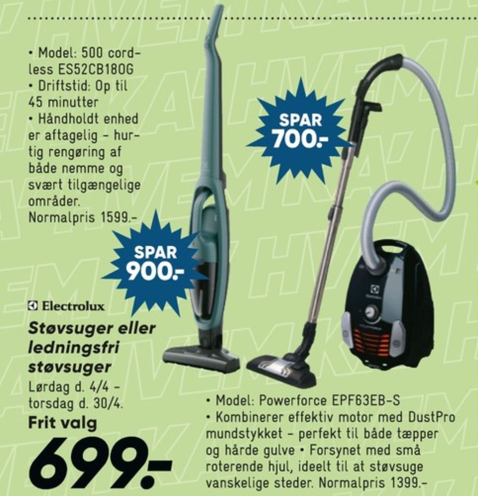 Electrolux, Støvsuger