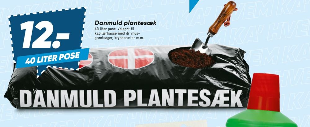 Danmuld, Plantesæk