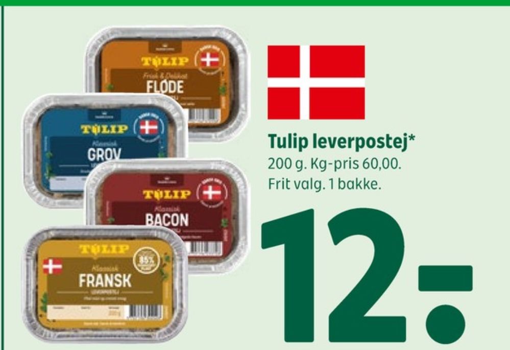 Tulip Fløde, Leverpostej