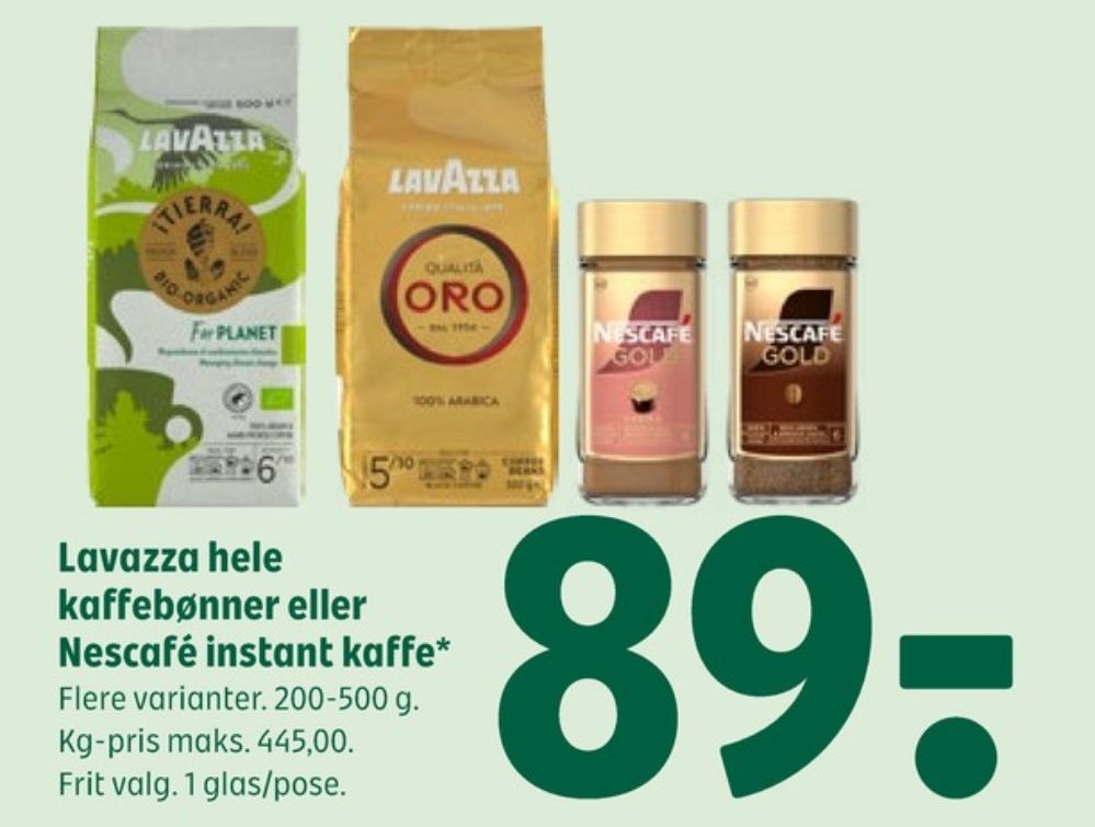 Nescafe Gold, Instant Kaffe