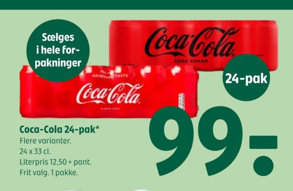 Coca Cola, Cola 24 pk.
