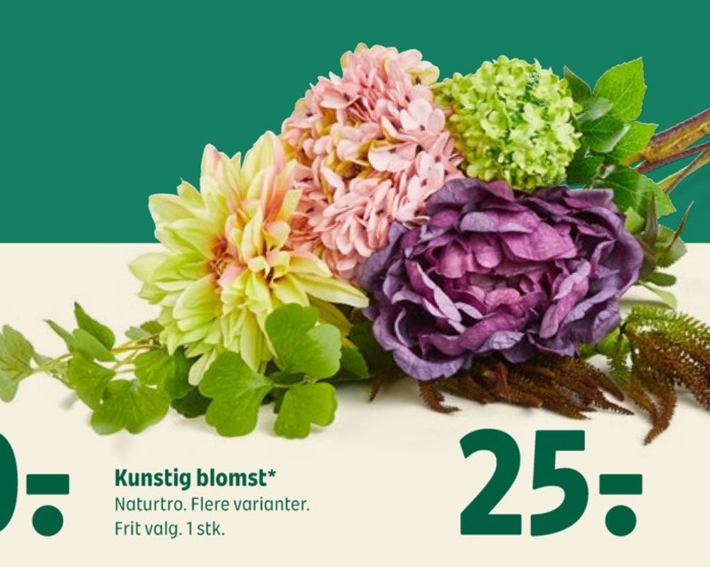 Kunstige blomster