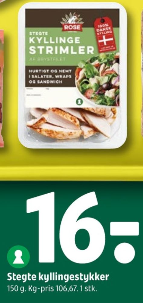 Rose, Kyllingeinderfilet