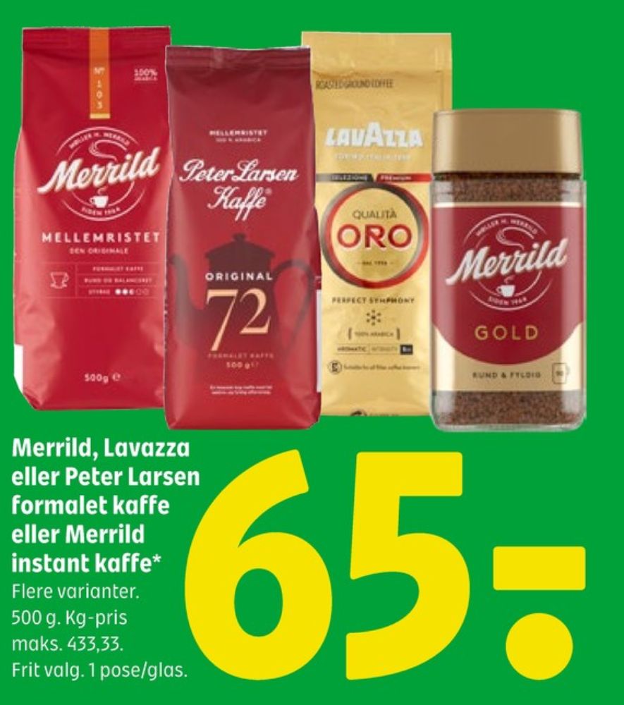 Merrild Gold, Instant Kaffe