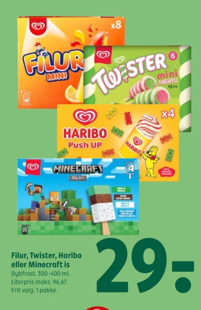 Frisko, Filur Mini ispinde