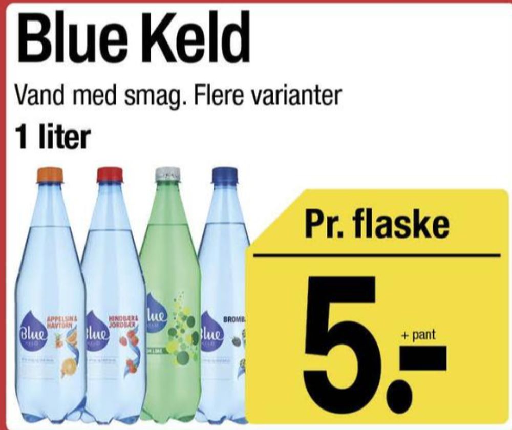 Blue Keld Lemon Lime, Sportssodavand Lemon Lime