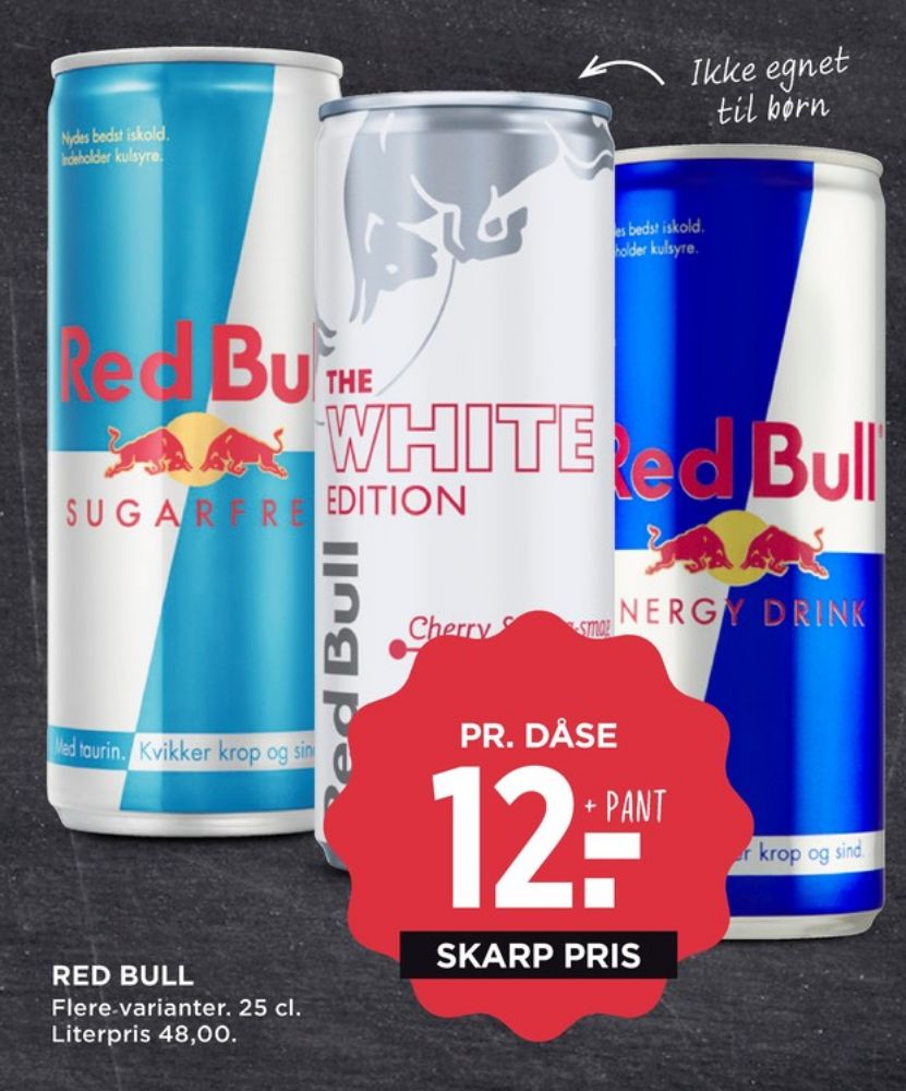 Red Bull The White Edition, Energidrik