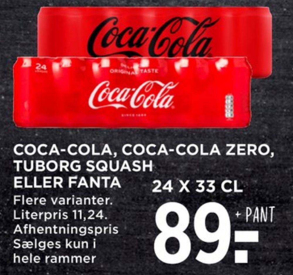 Coca Cola, Cola 24 pk.