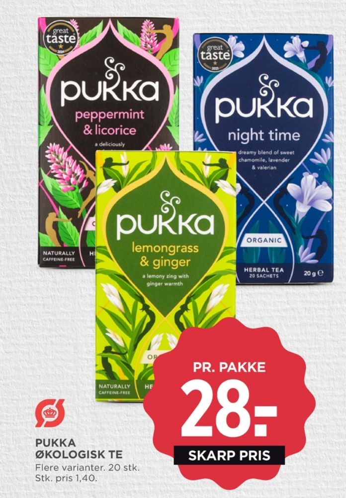 Pukka, Lemongrass & Ginter Tebreve