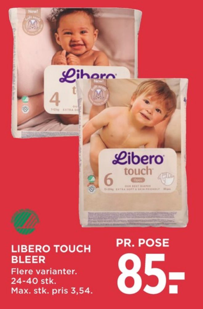 Libero Touch, Bleer str 3 5-8 kg