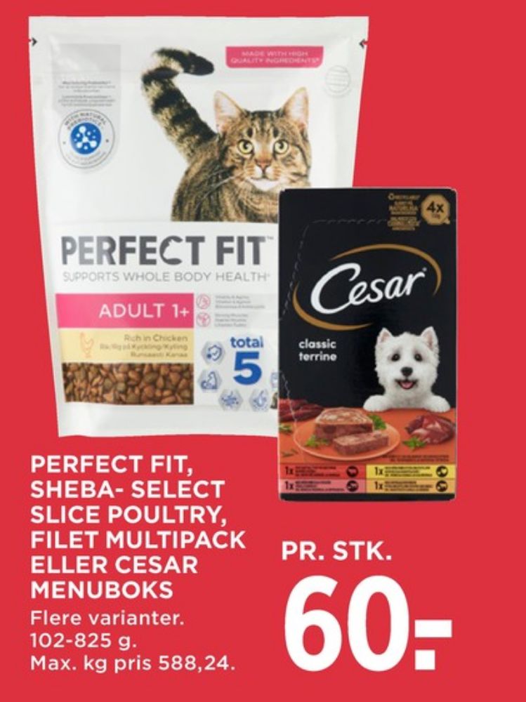 Perfect fit, Kattefoder