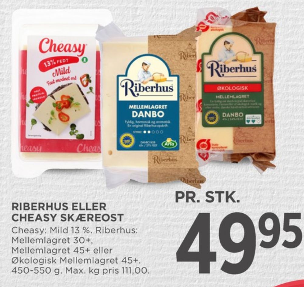 Cheasy, Skæreost Mild 13%