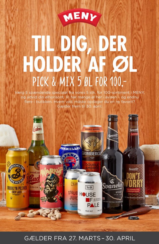 Svaneke Bryghus Don't Worry Brown Ale, Øl - Alkoholfri