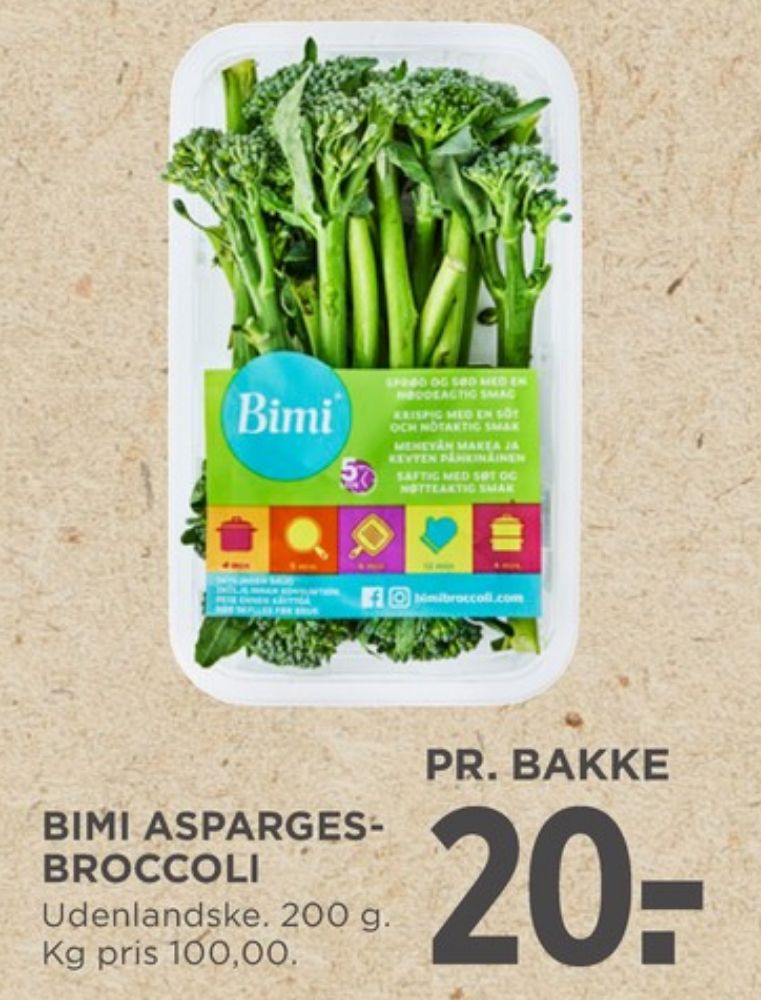 Bimi, Aspargesbroccoli