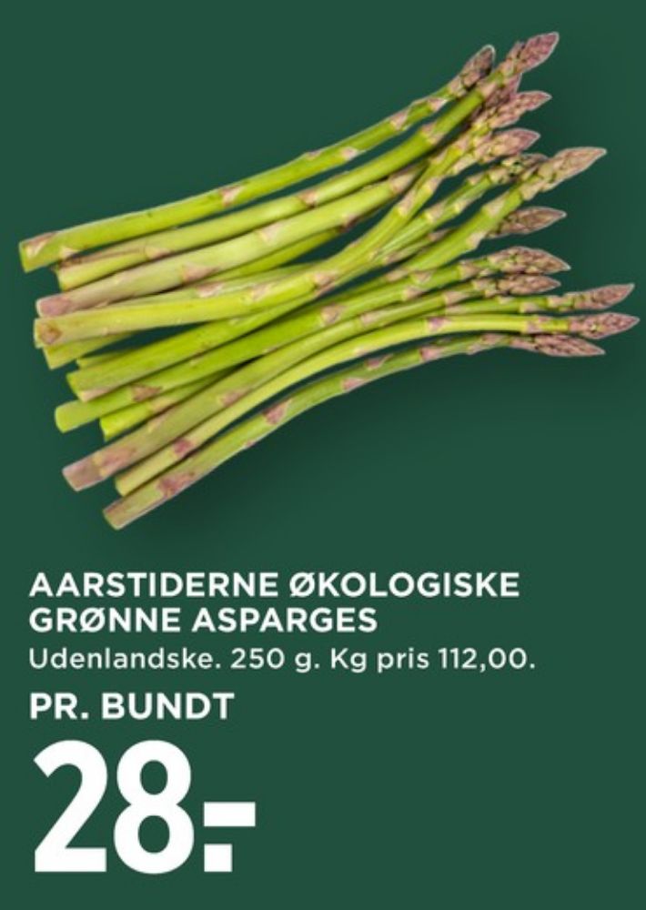 Aarstiderne, Asparges