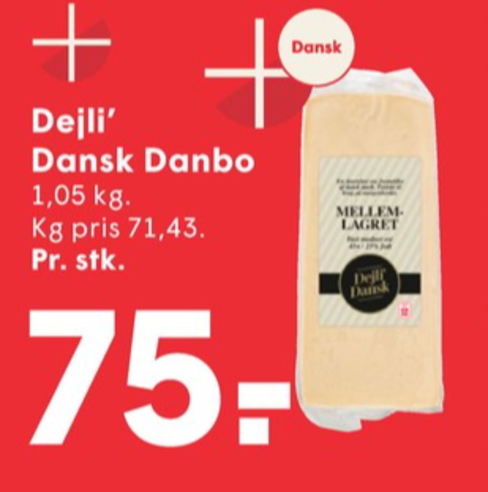 Dejli Dansk, Skæreost Mellemlagret