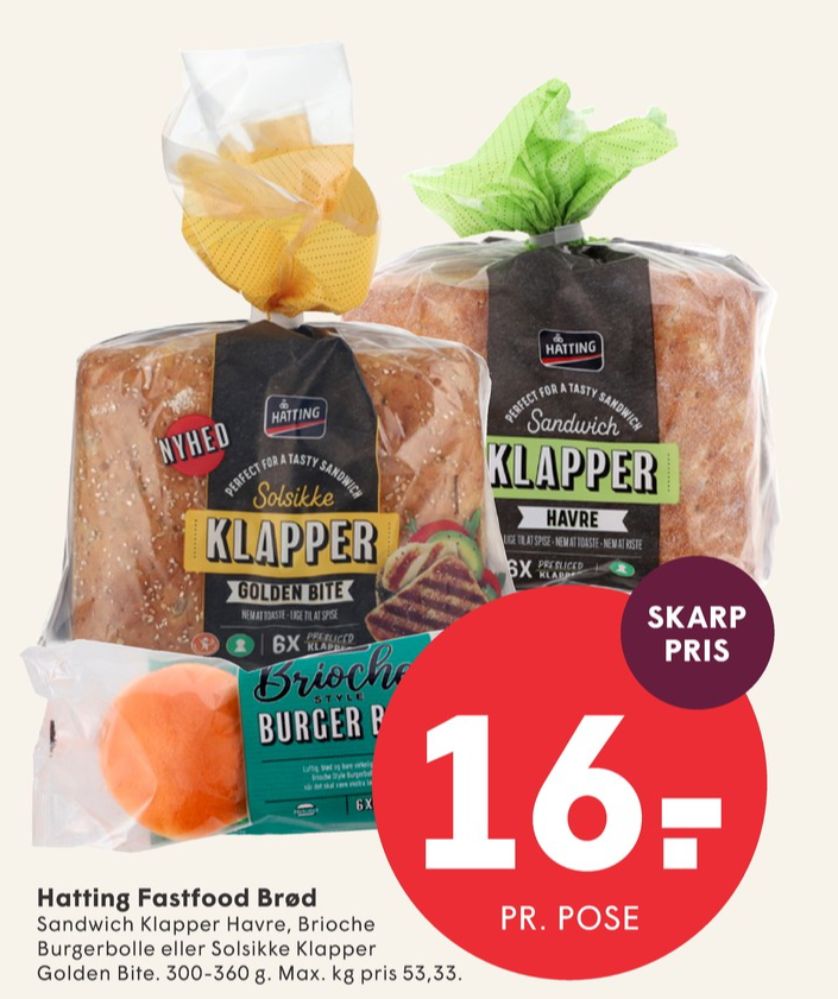 Hatting, Burger Bun Brioche