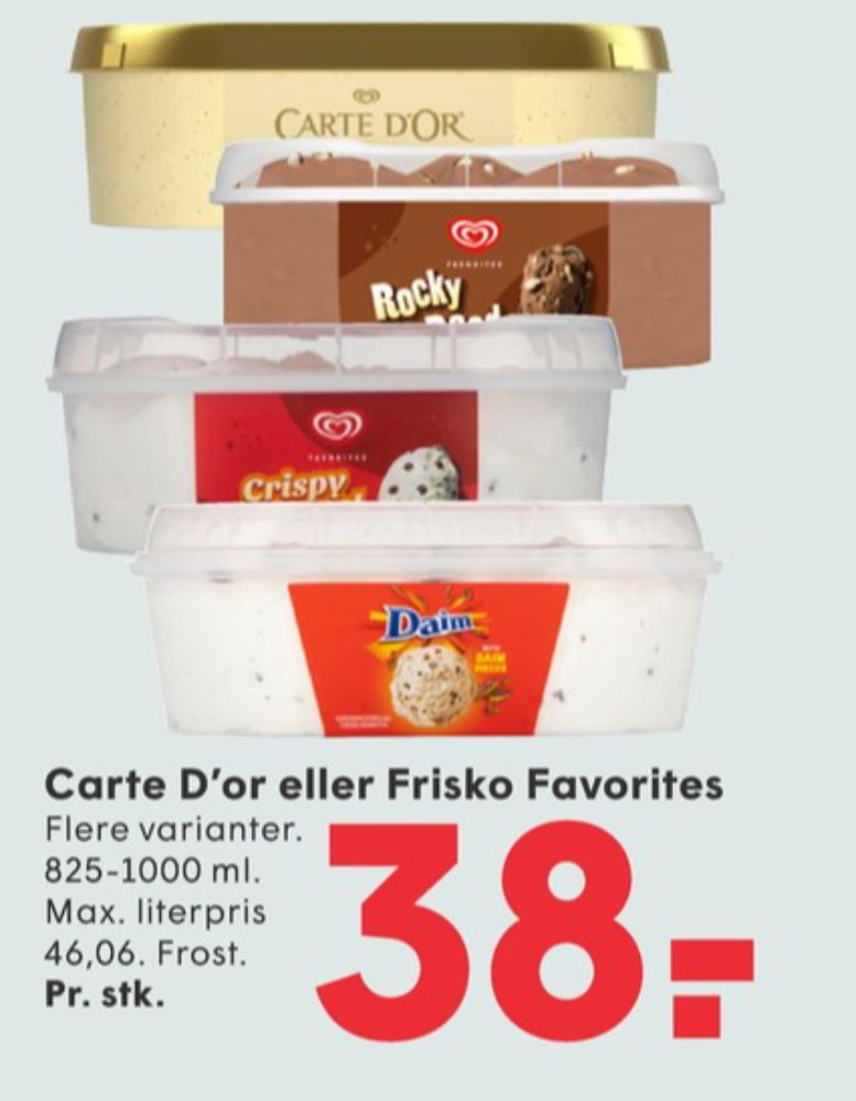 Carte d'Or Les Classiques, Vanilla Is