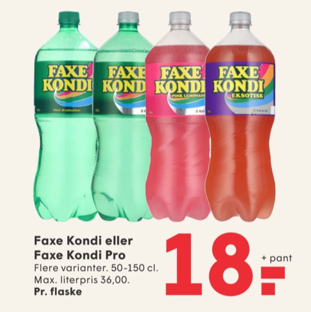 Faxe Kondi, Sportssodavand