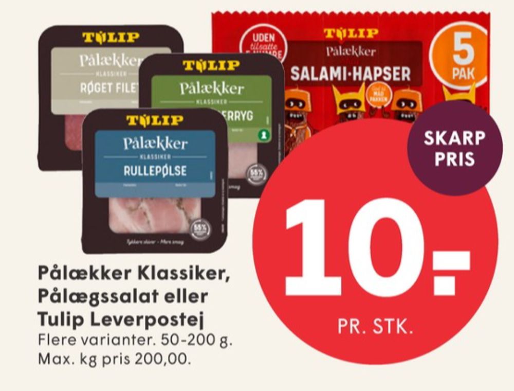 Pålækker Klassikere, Rullepølse