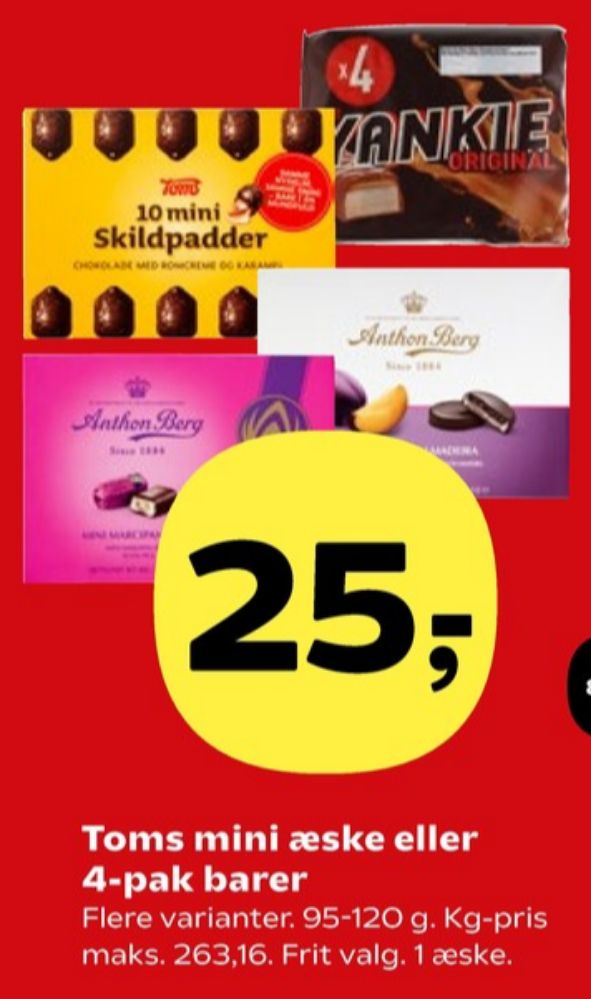 Toms Mini Skildpadder, Chokoladeskildpadder