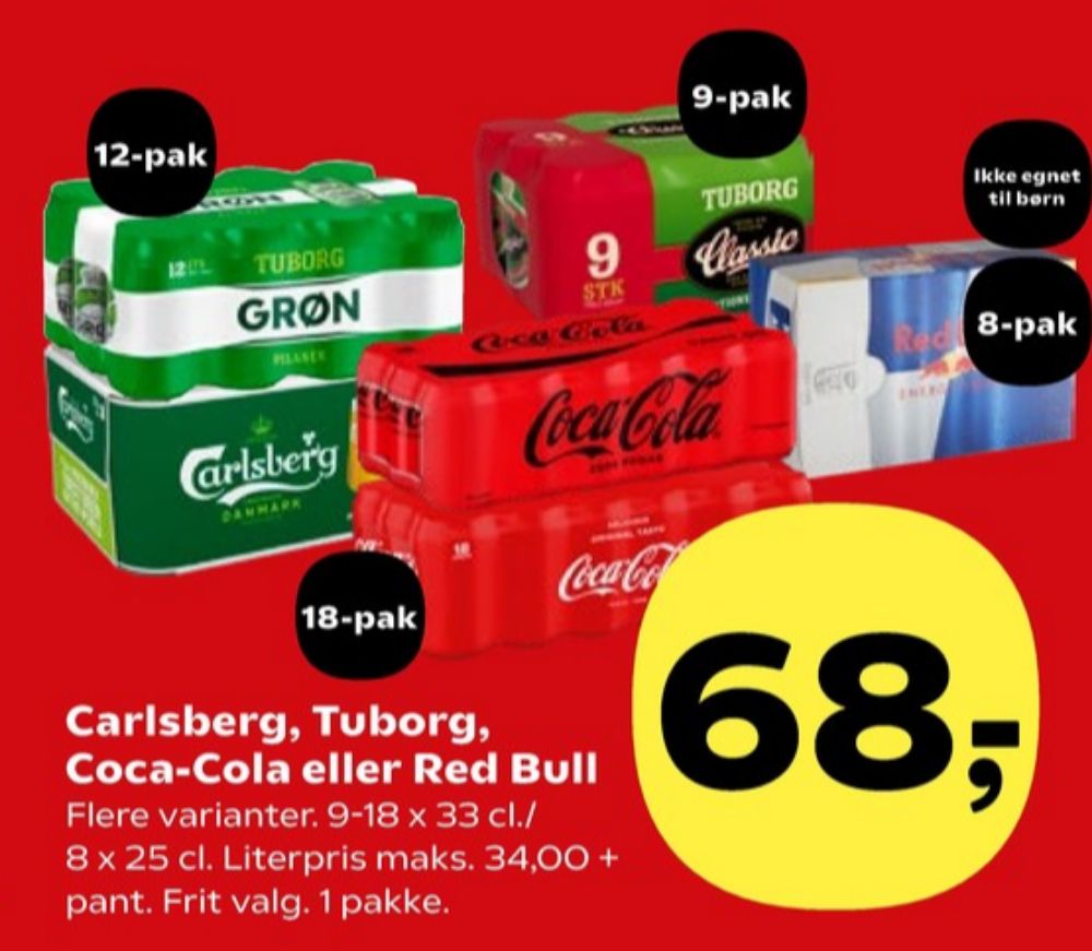 Carlsberg Pilsner, Øl 12 pk.