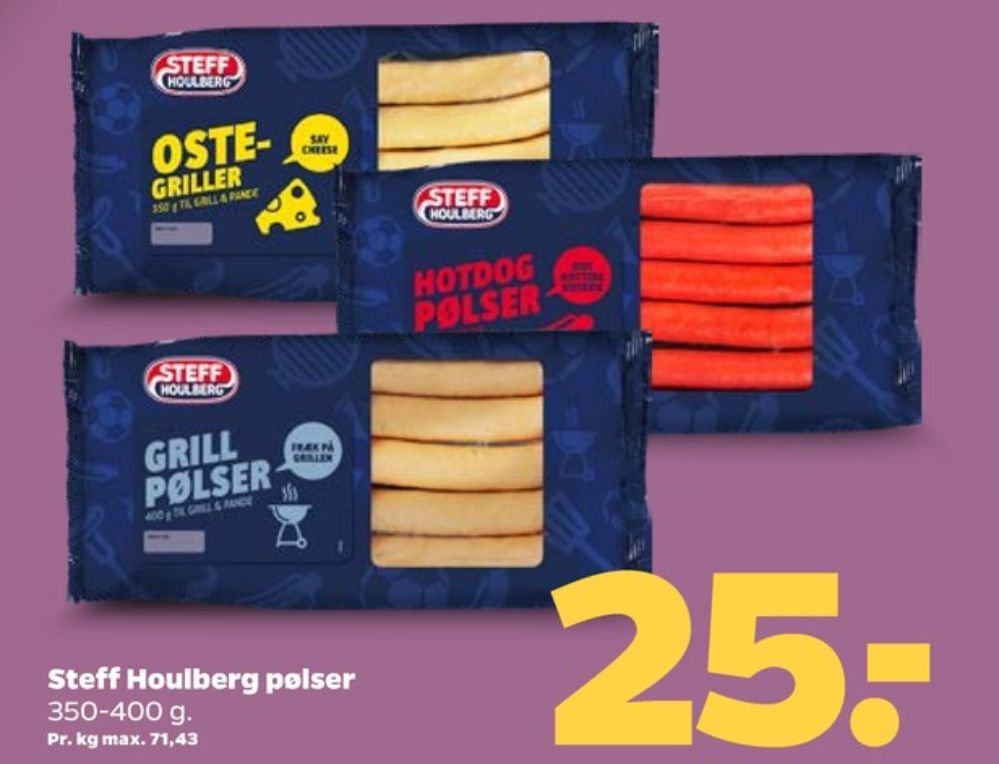 Steff Houlberg, Grillpølser