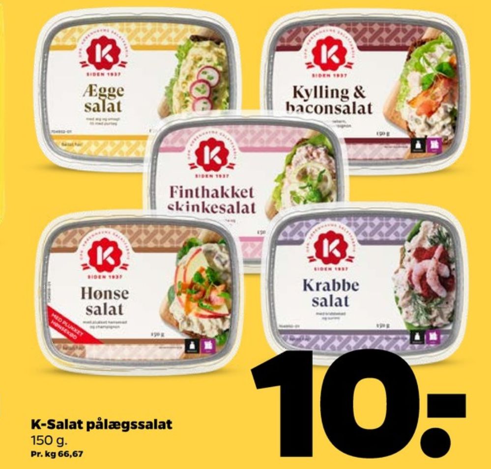 K-salat, Hønsesalat