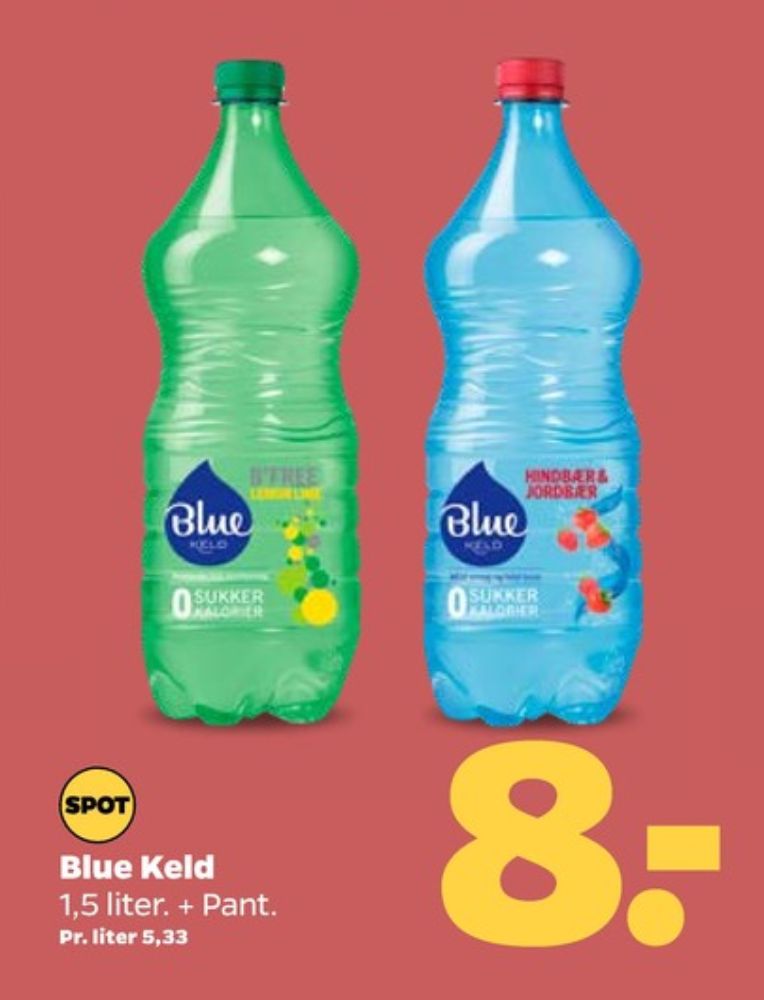Blue Keld BFree, Sportssodavand Lemon Lime