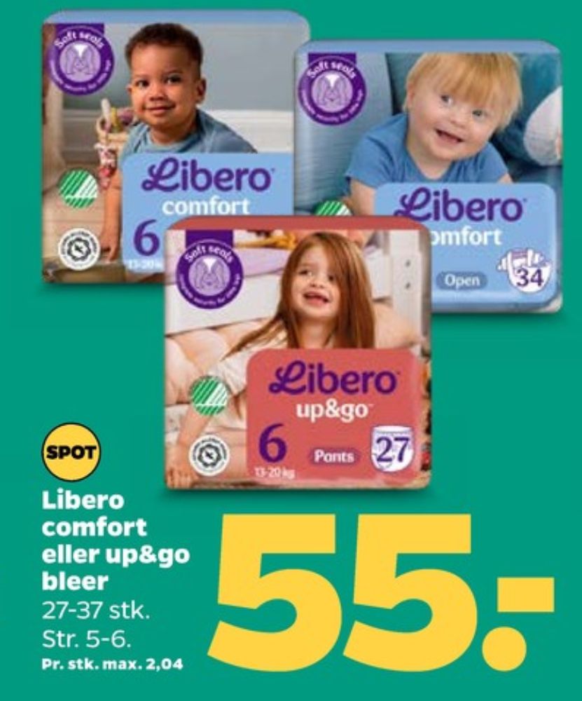 Libero Comfort, Bleer str 5 9-14 kg