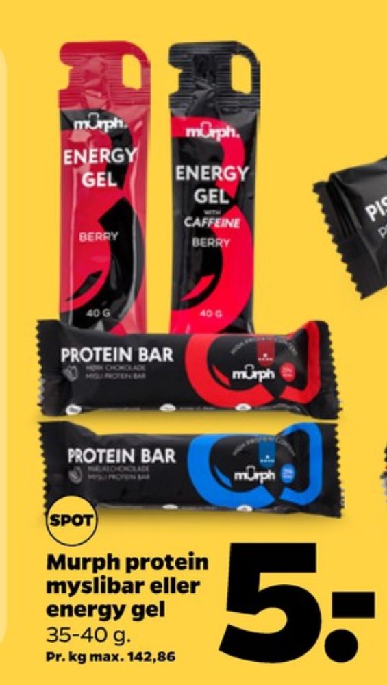 Murph, Proteinbar Mælkechokolade