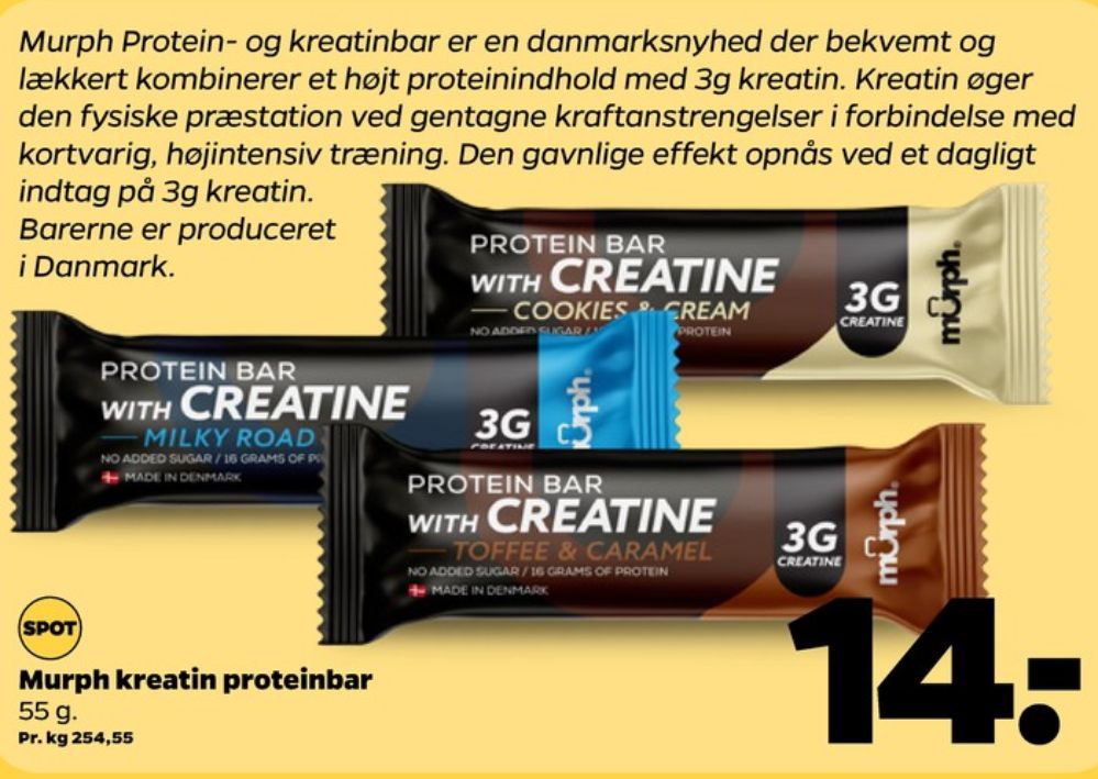 Murph, Proteinbar Creatine Cookies & Cream