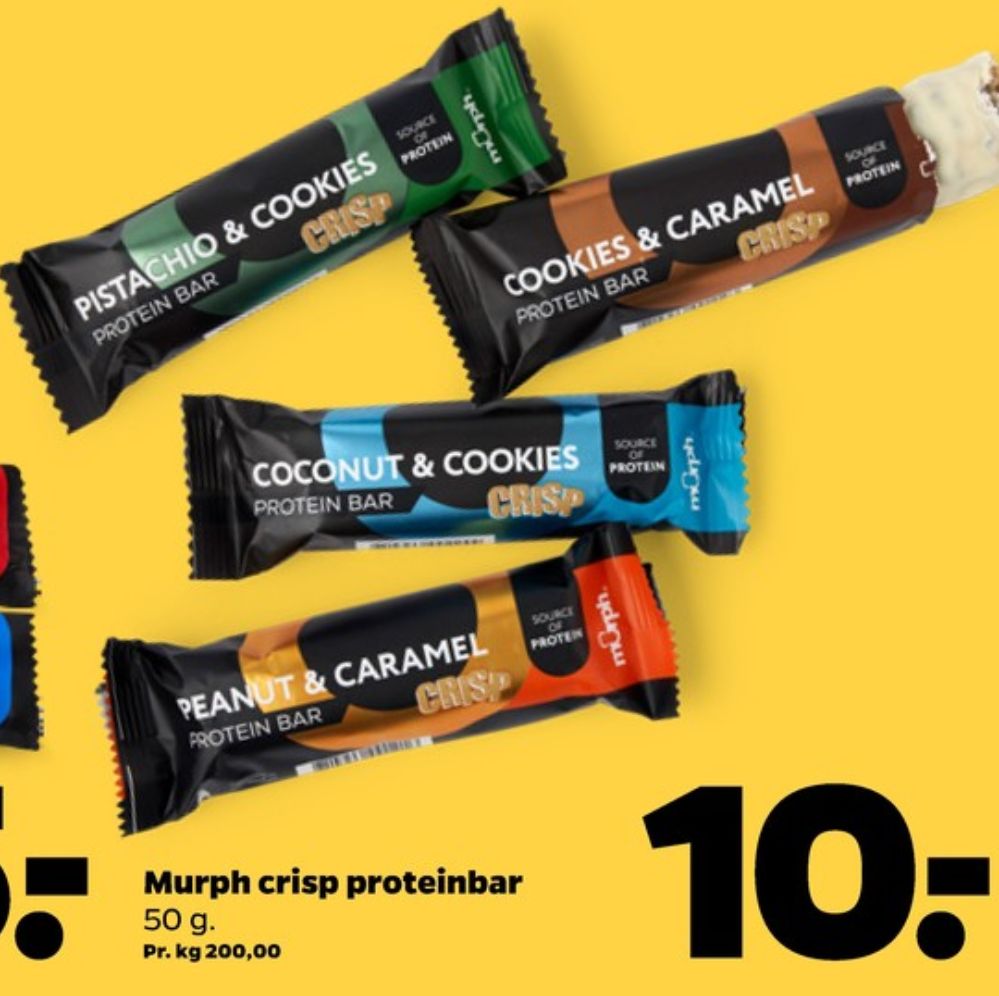 Murph, Cookies & Caramel Crisp Proteinbar