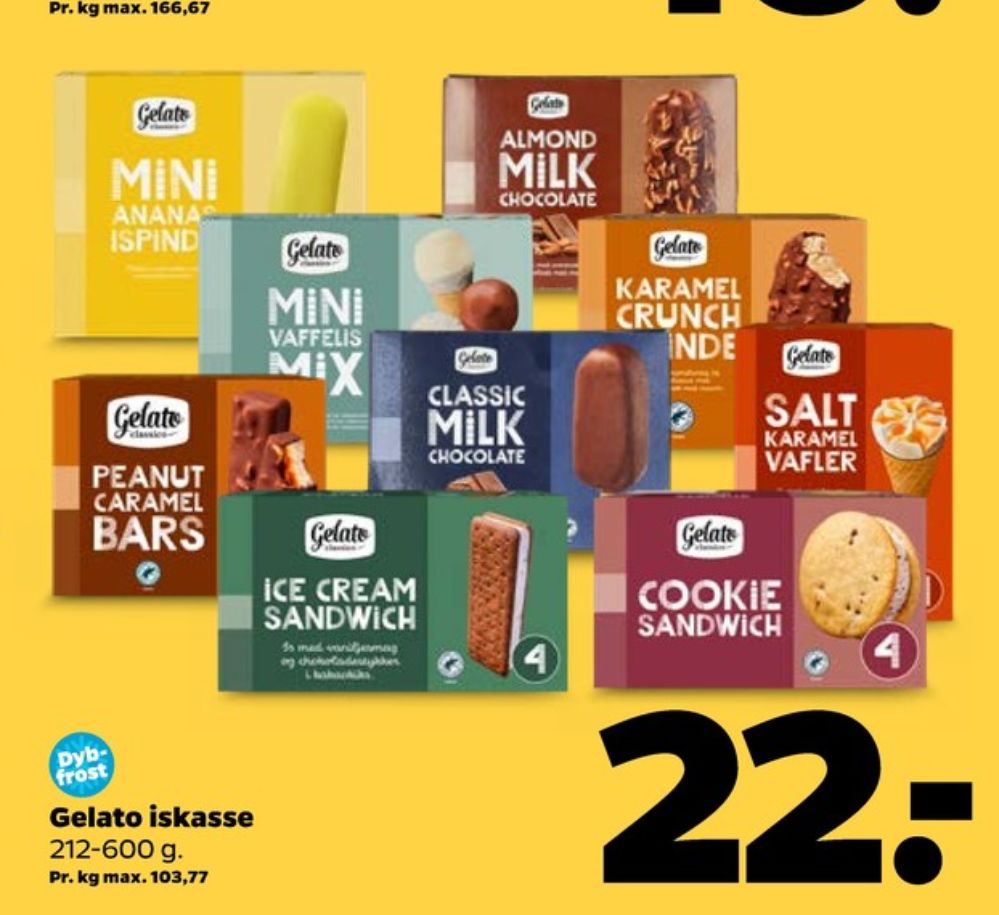 Gelato Classico, Salt Karamel Vafler