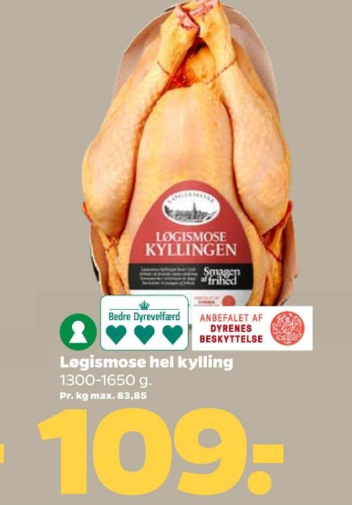 Løgismose, Kylling