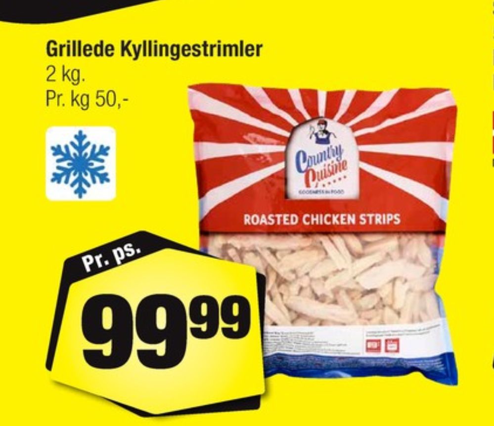 Country Cuisine, Kyllingestrimler