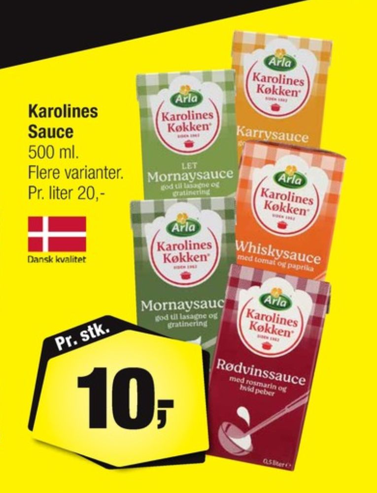 Karolines, Whisky Sauce