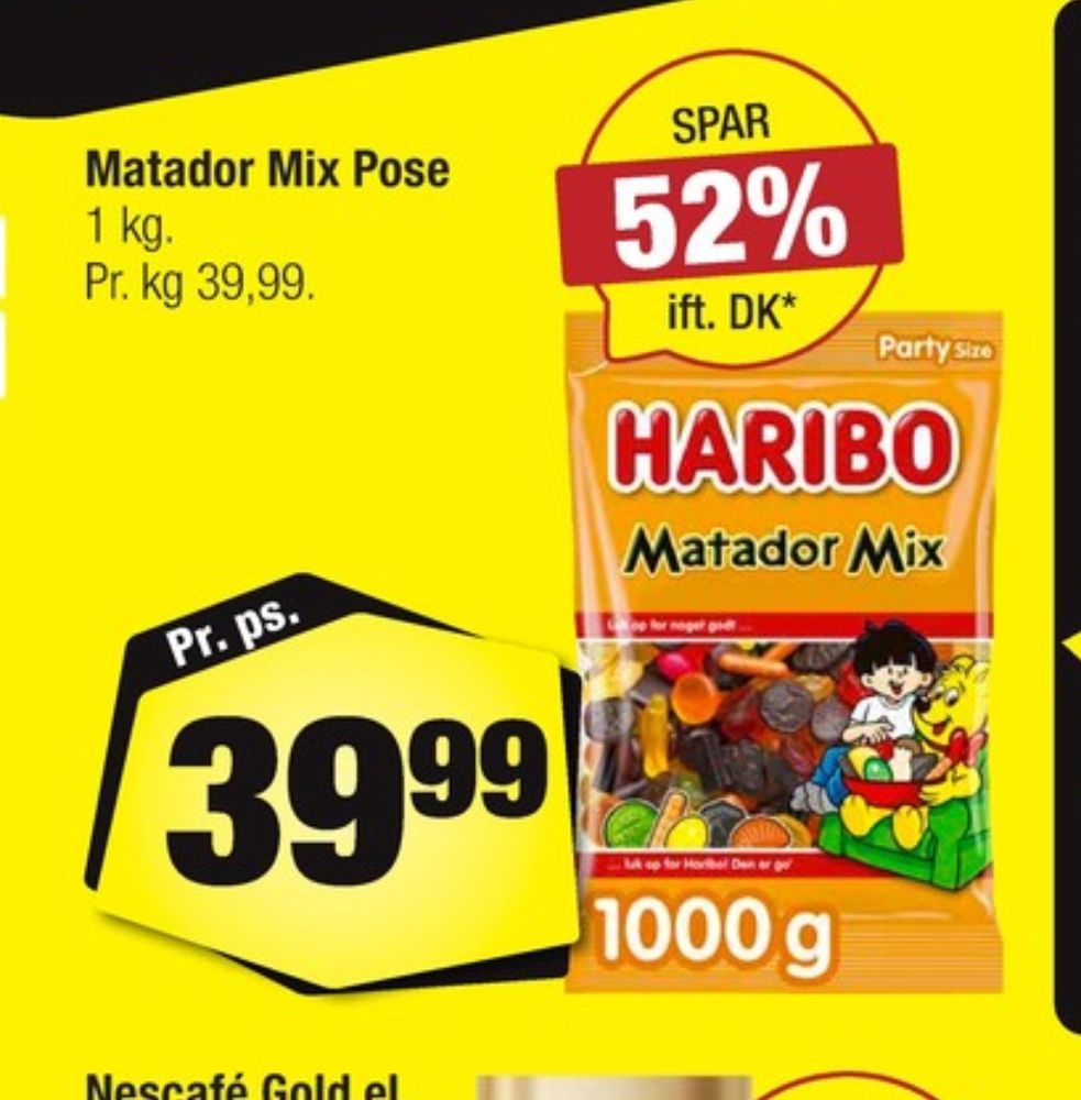 Haribo Matador Mix, Slikposer