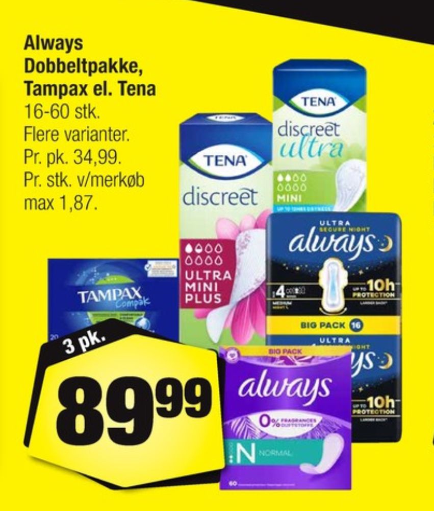 Tena, Discreet Ultra Normal Bind