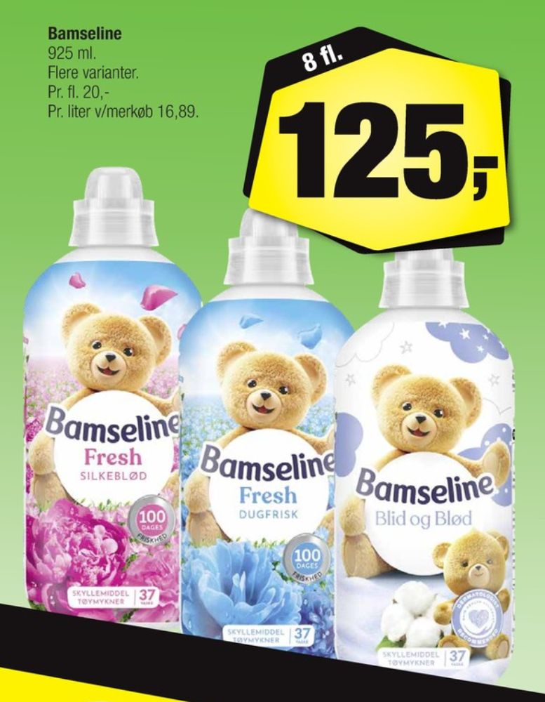 Bamseline, Skyllemiddel