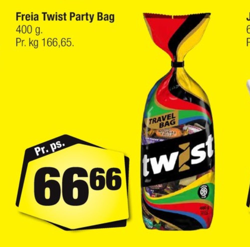 Twist, Dessertchokolade