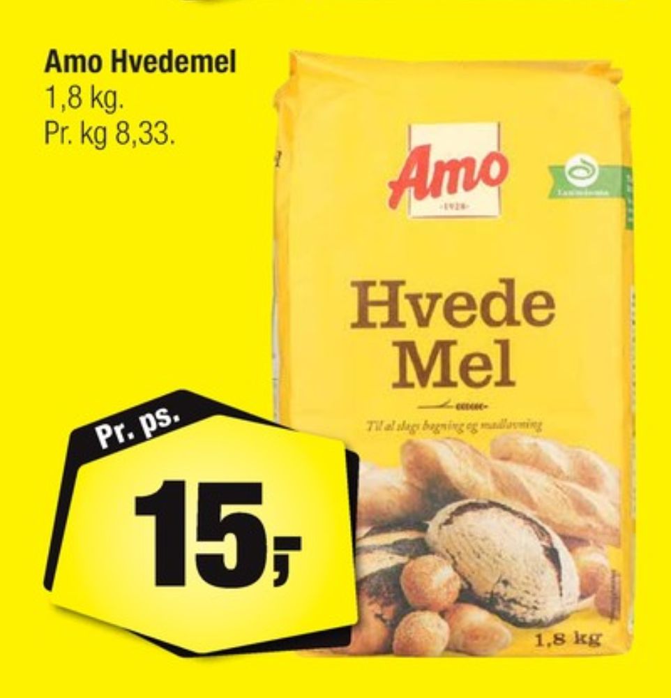 Amo, Hvedemel