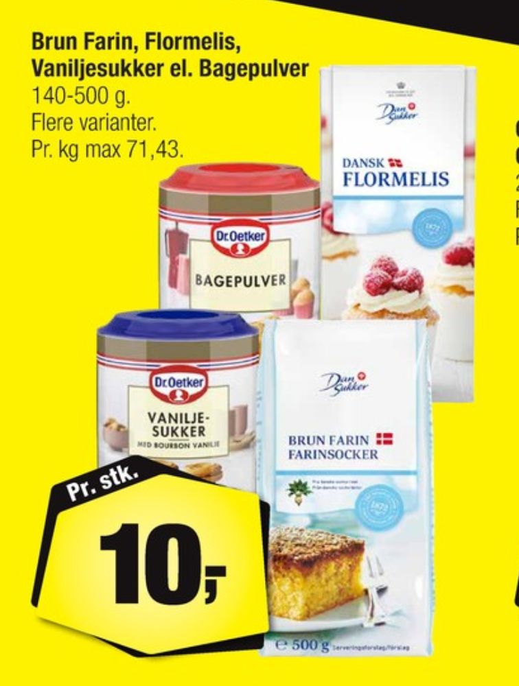 Dr Oetker, Bagepulver