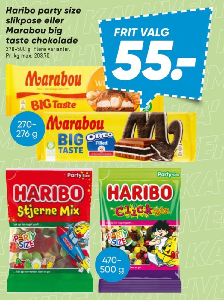 Haribo Stjernemix, Slikpose Zourr