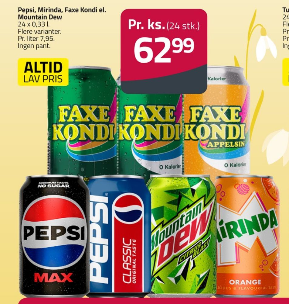 Mirinda, Appelsinsodavand 24 pk.