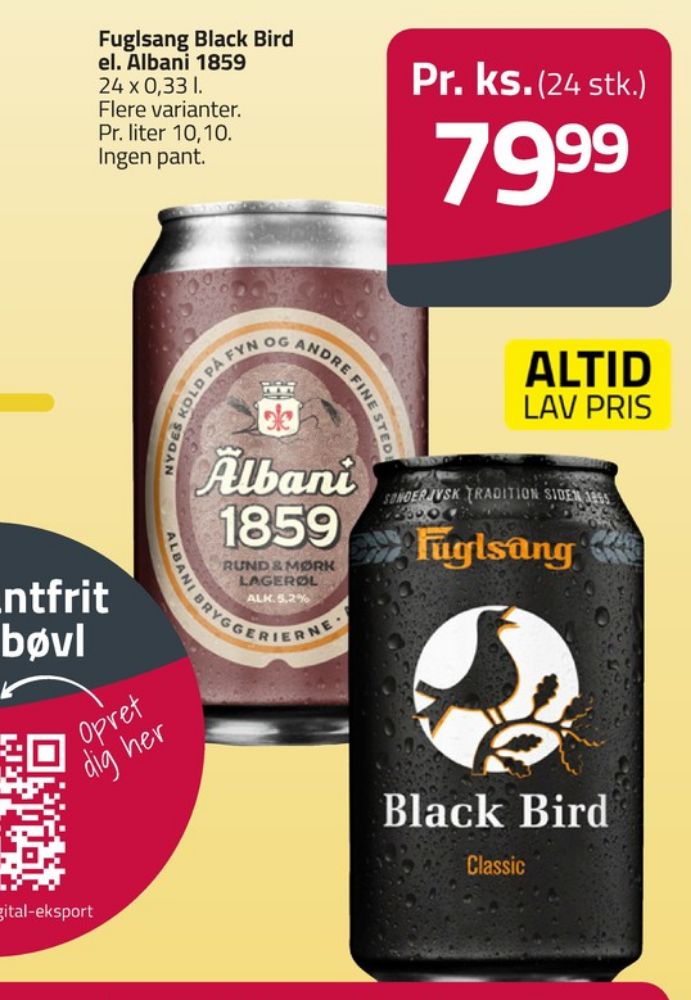 Albani 1859, Øl 24 pk.