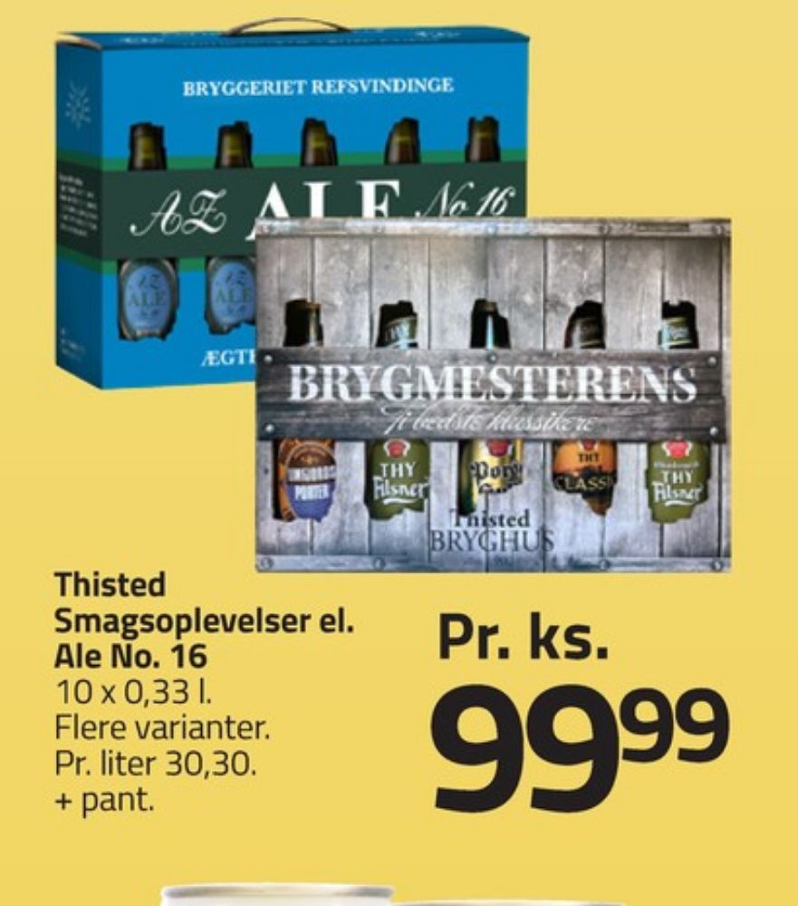 Refsvindinge Ale no. 16, Øl 10 pk.